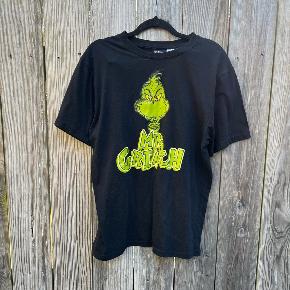 Mr Grinch Dr Seuss T Shirt size Medium